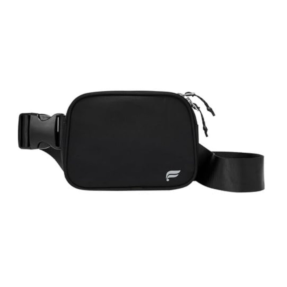 Fabletics • The Belt Bag, Quick Dry, Zip Pockets, Black, OS